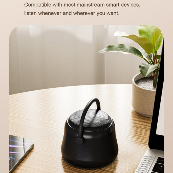 EWA A20 Mini Bluetooth Bass Radiator Metal Speaker(Sliver)