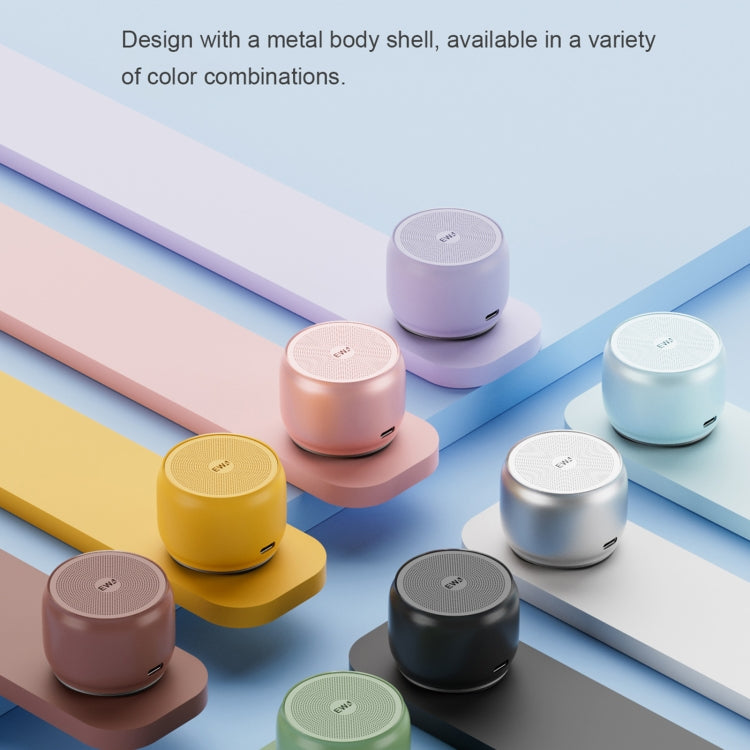 EWA A126 Mini Bluetooth 5.0 Bass Radiator Metal Speaker(Brown) - free shipping - PMC Jewellery - Order now!