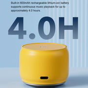 EWA A126 Mini Bluetooth 5.0 Bass Radiator Metal Speaker(Sliver)