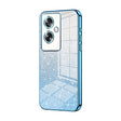 For OPPO A79 5G / A2 Gradient Glitter Powder Electroplated Phone Case(Blue) - OPPO Cases by PMC TechLife | Online Shopping South Africa | PMC TechLife | Buy Now Pay Later Mobicred