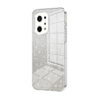 For OPPO Find X5 Gradient Glitter Powder Electroplated Phone Case(Transparent) - OPPO Cases by PMC TechLife | Online Shopping South Africa | PMC TechLife | Buy Now Pay Later Mobicred