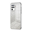 For OPPO A94 4G Gradient Glitter Powder Electroplated Phone Case(Silver) - OPPO Cases by PMC TechLife | Online Shopping South Africa | PMC TechLife | Buy Now Pay Later Mobicred