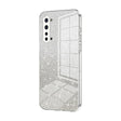 For OPPO Reno3 5G / Find X2 Lite Gradient Glitter Powder Electroplated Phone Case(Transparent) - OPPO Cases by PMC TechLife | Online Shopping South Africa | PMC TechLife | Buy Now Pay Later Mobicred
