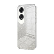 For OPPO A60 Gradient Glitter Powder Electroplated Phone Case(Transparent) - OPPO Cases by PMC TechLife | Online Shopping South Africa | PMC TechLife | Buy Now Pay Later Mobicred