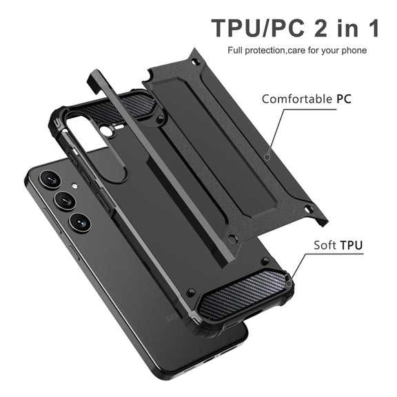 For Samsung Galaxy S24+ 5G Magic Armor TPU + PC Phone Case(Grey)