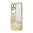 For Xiaomi Redmi K40S / Poco F4 Gradient Glitter Powder Electroplated Phone Case(Gold) - Xiaomi Cases by PMC TechLife | Online Shopping South Africa | PMC TechLife | Buy Now Pay Later Mobicred