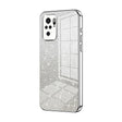 For Xiaomi Redmi Note 10/Note 10S Gradient Glitter Powder Electroplated Phone Case(Silver) - Xiaomi Cases by PMC TechLife | Online Shopping South Africa | PMC TechLife | Buy Now Pay Later Mobicred