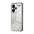 For Xiaomi Redmi Note 13 Pro+ Gradient Glitter Powder Electroplated Phone Case(Black) - Note 13 Pro+ Cases by PMC TechLife | Online Shopping South Africa | PMC TechLife | Buy Now Pay Later Mobicred