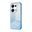 For Xiaomi Redmi Note 13 Pro 4G Gradient Glitter Powder Electroplated Phone Case(Blue) - Xiaomi Cases by PMC TechLife | Online Shopping South Africa | PMC TechLife | Buy Now Pay Later Mobicred