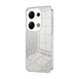For Xiaomi Redmi Note 13 Pro 4G Gradient Glitter Powder Electroplated Phone Case(Transparent) - Note 13 Pro Cases by PMC TechLife | Online Shopping South Africa | PMC TechLife | Buy Now Pay Later Mobicred