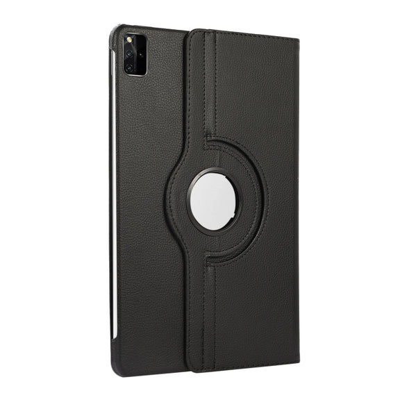 For Lenovo Tab M11 / Xiaoxin Pad 11 2024 360 Degree Rotation Litchi Texture Leather Tablet Case(Black)