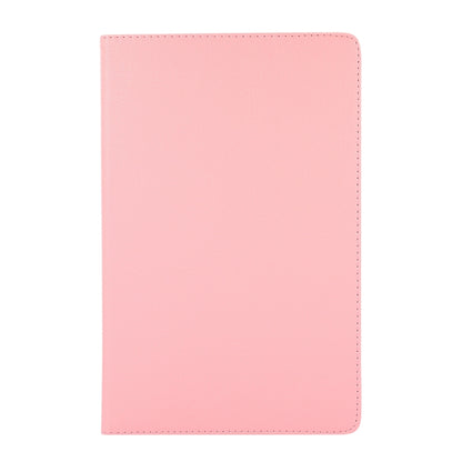 For Lenovo Tab M11 / Xiaoxin Pad 11 2024 360 Degree Rotation Litchi Texture Leather Tablet Case(Pink) - Lenovo by PMC Jewellery | Online Shopping South Africa | PMC Jewellery | Buy Now Pay Later Mobicred