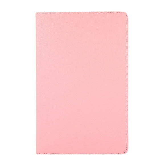 For Lenovo Tab M11 / Xiaoxin Pad 11 2024 360 Degree Rotation Litchi Texture Leather Tablet Case(Pink)