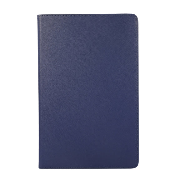 For Lenovo Tab M11 / Xiaoxin Pad 11 2024 360 Degree Rotation Litchi Texture Leather Tablet Case(Dark Blue)