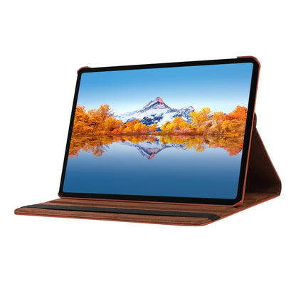 For Lenovo Tab M11 / Xiaoxin Pad 11 2024 360 Degree Rotation Litchi Texture Leather Tablet Case(Dark Blue) - Lenovo by PMC Jewellery | Online Shopping South Africa | PMC Jewellery | Buy Now Pay Later Mobicred