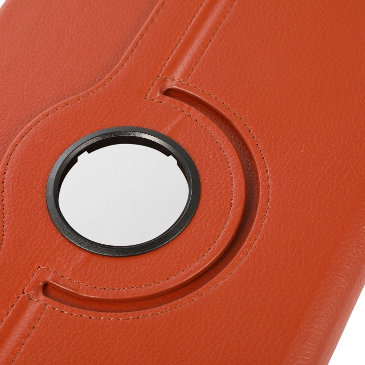 For Lenovo Tab M11 / Xiaoxin Pad 11 2024 360 Degree Rotation Litchi Texture Leather Tablet Case(Dark Blue) - Lenovo by PMC Jewellery | Online Shopping South Africa | PMC Jewellery | Buy Now Pay Later Mobicred