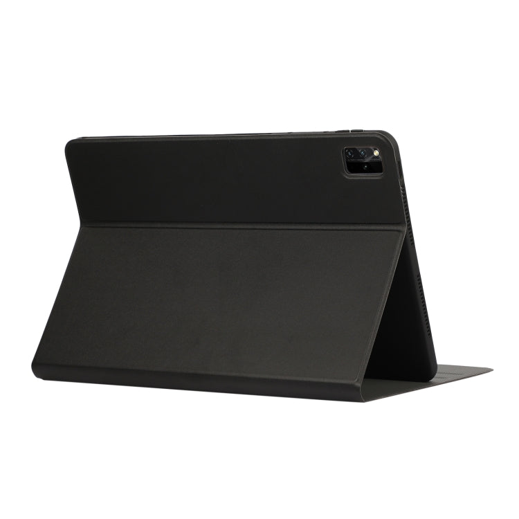 For Lenovo Tab M11 / Xiaoxin Pad 11 2024 Voltage Elastic Texture Flip Tablet Leather Case(Black)