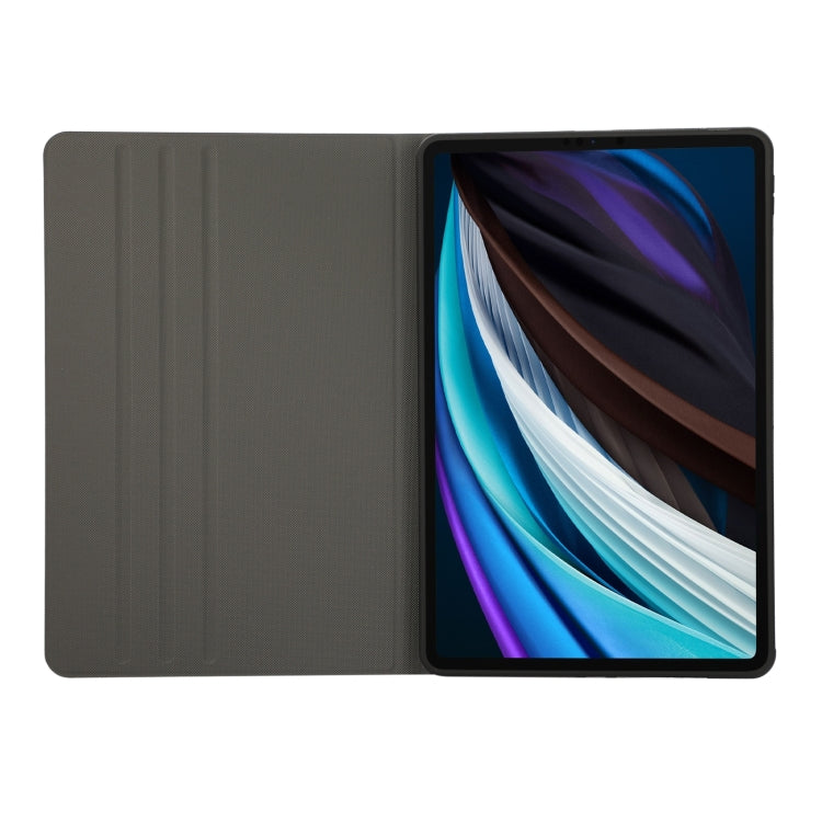 For Lenovo Tab M11 / Xiaoxin Pad 11 2024 Voltage Elastic Texture Flip Tablet Leather Case(Black)