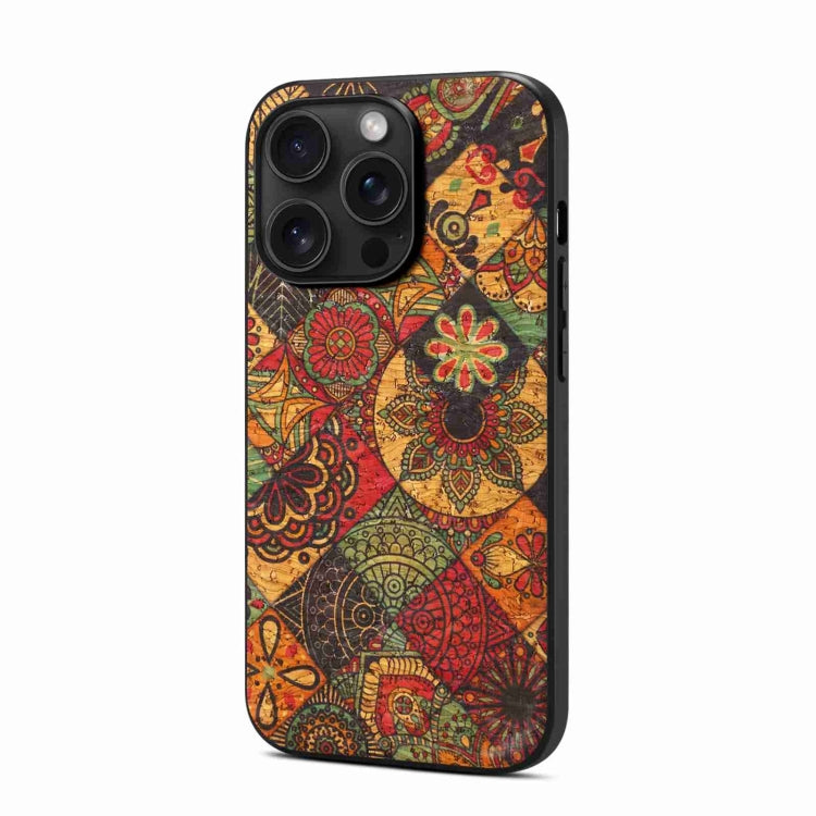 For iPhone 15 Pro Four Seasons Flower Language Series TPU Phone Case(Autumn Yellow) - iPhone 15 Pro Cases by PMC TechLife | Online Shopping South Africa | PMC TechLife | Buy Now Pay Later Mobicred