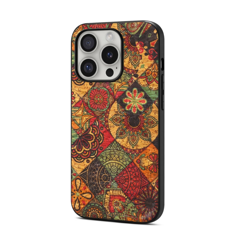 For iPhone 16 Pro Max Four Seasons Flower Language Series TPU Phone Case(Autumn Yellow) - iPhone 16 Pro Max Cases by PMC TechLife | Online Shopping South Africa | PMC TechLife | Buy Now Pay Later Mobicred