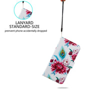 For Blackview A53 Pro Painted Pattern Horizontal Flip Leather Phone Case(Peacock Flower)