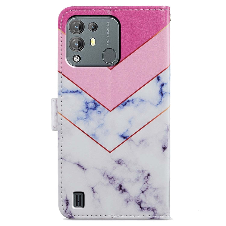 For Blackview A55 Pro Painted Pattern Horizontal Flip Leather Phone Case(Smoke Marble) - More Brand by PMC TechLife | Online Shopping South Africa | PMC TechLife | Buy Now Pay Later Mobicred