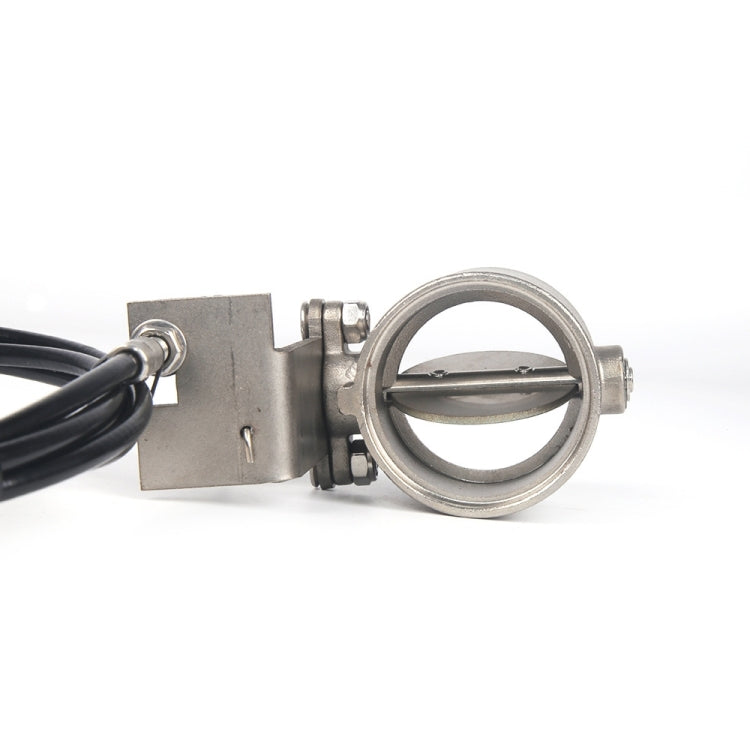 Oblique Sports Car Manually Open Exhaust Pipe Valve for 60mm Tube - Exhaust Pipes by PMC TechLife | Online Shopping South Africa | PMC TechLife | Buy Now Pay Later Mobicred