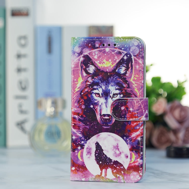 For Ulefone Note 14 Painted Pattern Horizontal Flip Leather Phone Case(Wolf Totem) - Ulefone Cases by PMC Jewellery | Online Shopping South Africa | PMC Jewellery | Buy Now Pay Later Mobicred
