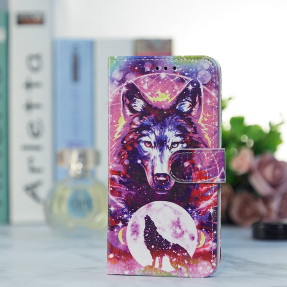 For Ulefone Note 14 Painted Pattern Horizontal Flip Leather Phone Case(Wolf Totem)