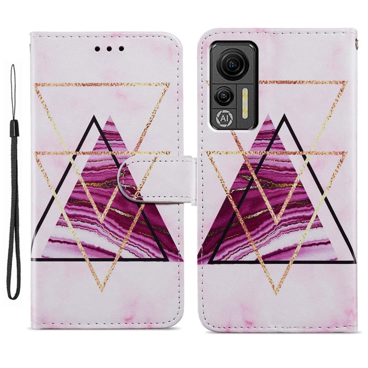 For Ulefone Note 14 Painted Pattern Horizontal Flip Leather Phone Case(Marble) - Ulefone Cases by PMC Jewellery | Online Shopping South Africa | PMC Jewellery | Buy Now Pay Later Mobicred