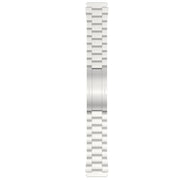 For Huawei Watch GT4 / GT3 / GT2 / GT 46mm Three Strains HW Buckle Metal Watch Band(Grey Gold)