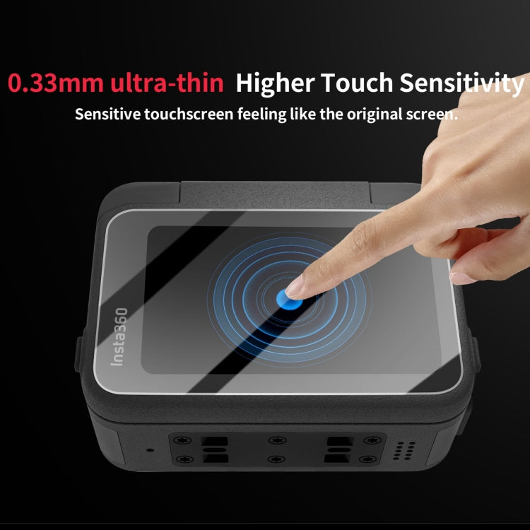 For Insta360 Ace Pro Sunnylife 3 in 1 Rear & Front Screen Lens Explosion proof Film(1 Set) - Protective Film & Stickers by Sunnylife | Online Shopping South Africa | PMC TechLife | Buy Now Pay Later Mobicred