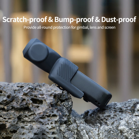 For DJI Osmo Pocket 3 Sunnylife OP3-BHT746 Silicone Protective Case(Black)