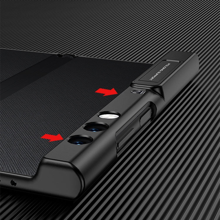 For Honor V Purse GKK Ultra-thin Full Coverage Shockproof Phone Case with Holder(Black) - Honor Cases by PMC TechLife | Online Shopping South Africa | PMC TechLife | Buy Now Pay Later Mobicred