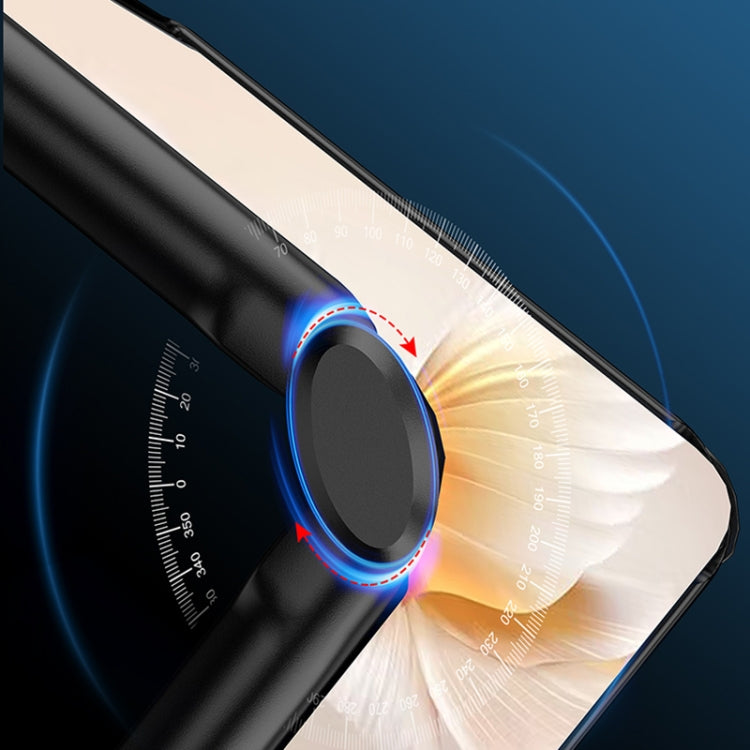 For Honor V Purse GKK Ultra-thin Full Coverage Shockproof Phone Case with Holder(Black) - Honor Cases by PMC TechLife | Online Shopping South Africa | PMC TechLife | Buy Now Pay Later Mobicred