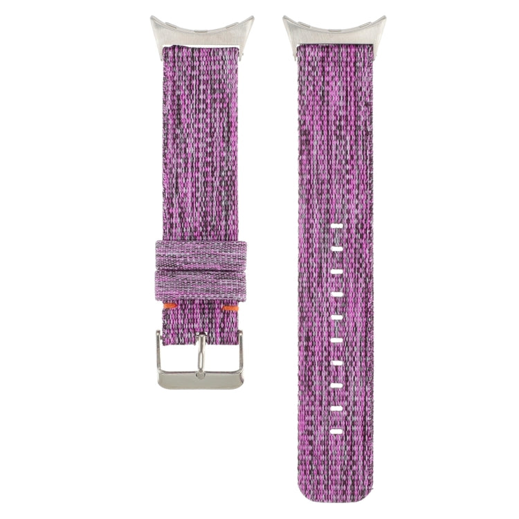 For Google Pixel Watch 2 / Pixel Watch Nylon Canvas Watch Band(Purple) - free shipping - PMc TechLife - Order now!