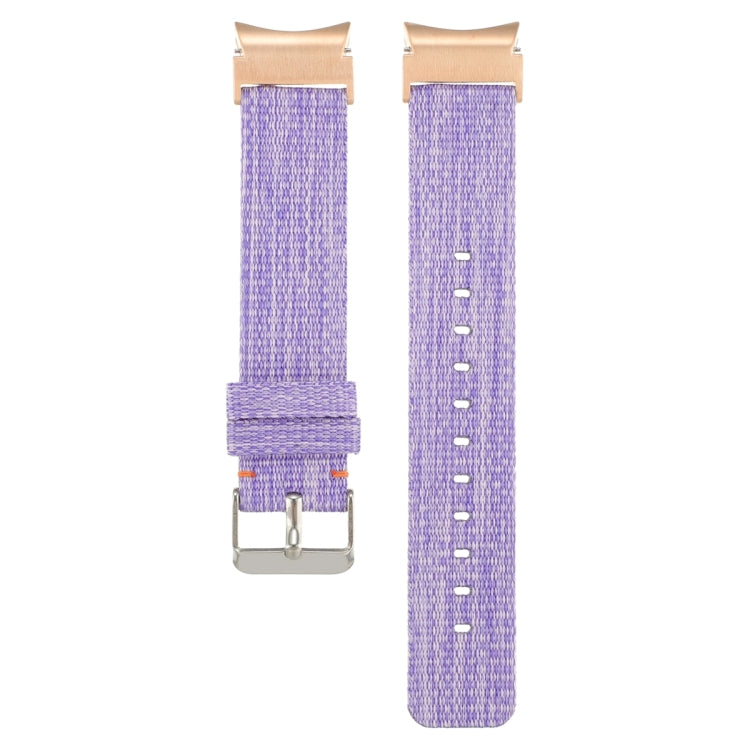 For Samsung Galaxy Watch6/6 Classic/5/5 Pro Nylon Canvas Watch Band(Lavender Purple) - free shipping - PMc TechLife - Order now!