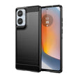 For Motorola Moto Edge 50 Fusion Carbon Fiber Brushed Texture TPU Phone Case(Black) - free shipping - PMC TechLife - Order now!
