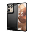 For Motorola Edge 50 Ultra Carbon Fiber Brushed Texture TPU Phone Case(Black) - free shipping - PMC TechLife - Order now!