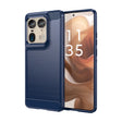 For Motorola Edge 50 Ultra Carbon Fiber Brushed Texture TPU Phone Case(Blue) - free shipping - PMC TechLife - Order now!