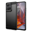 For Motorola Moto G75 5G Carbon Fiber Brushed Texture TPU Phone Case(Black) - free shipping - PMC TechLife - Order now!