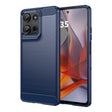 For Motorola Moto G75 5G Carbon Fiber Brushed Texture TPU Phone Case(Blue) - free shipping - PMC TechLife - Order now!
