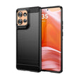 For Motorola Edge 50 Carbon Fiber Brushed Texture TPU Phone Case(Black) - free shipping - PMC TechLife - Order now!