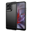 For Motorola Moto G Play 2025 Carbon Fiber Brushed Texture TPU Phone Case(Black) - free shipping - PMC TechLife - Order now!