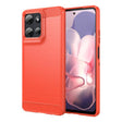 For Motorola Moto G Power 2025 Carbon Fiber Brushed Texture TPU Phone Case(Red) - free shipping - PMC TechLife - Order now!