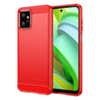 For Motorola Moto G Power 2023 Carbon Fiber Brushed Texture TPU Phone Case(Red) - free shipping - PMC TechLife - Order now!