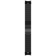 For Samsung Galaxy Watch6/6 Classic/5/5 Pro Button Style One-bead Metal Watch Band(Black)