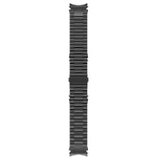 For Samsung Galaxy Watch6/6 Classic/5/5 Pro Button Style Three-bead Metal Watch Band(Black)