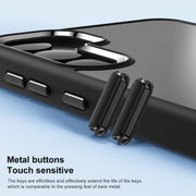 For Samsung Galaxy S25 5G Anti-fingerprint Highly Transparent PC Phone Case(Black)