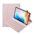 For OPPO Pad Air2 11.4 inch OP14 TPU Ultra-thin Detachable Bluetooth Keyboard Leather Case(Pink) - Others Keyboard by PMC TechLife | Online Shopping South Africa | PMC TechLife